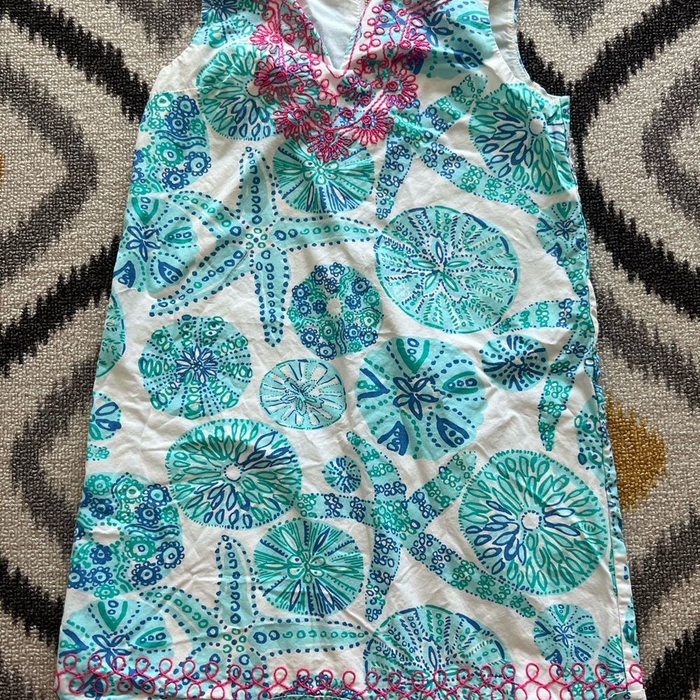Lilly Pulitzer for Target seashell shift dress 6 years old size